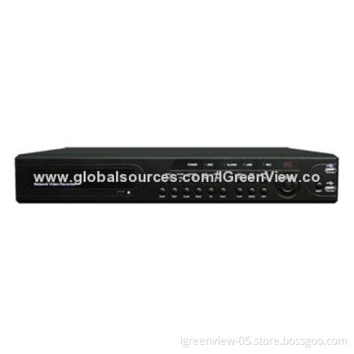 H.264 ONVIF 16-channel NVR, Support 2 Pieces of SATA HDD